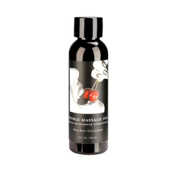 Earthly Body Edible Massage Oil - 2 oz Cherry