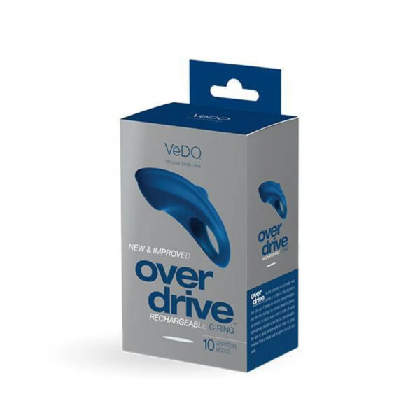 VeDO Overdrive Plus Rechargeable C Ring - Just Black