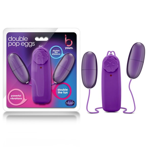 Blush B Yours Double Pop Eggs - Plum