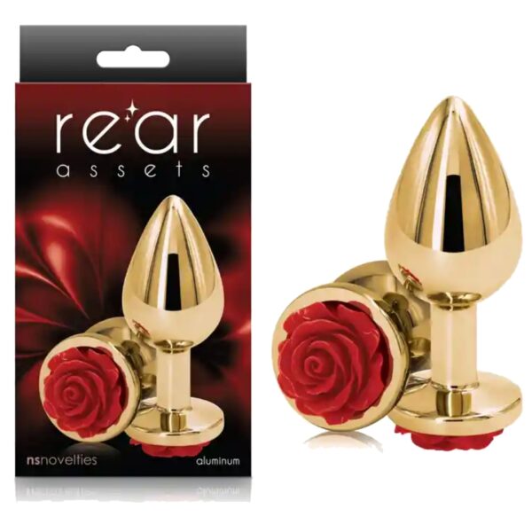 Rear Assets Medium - Red Rose