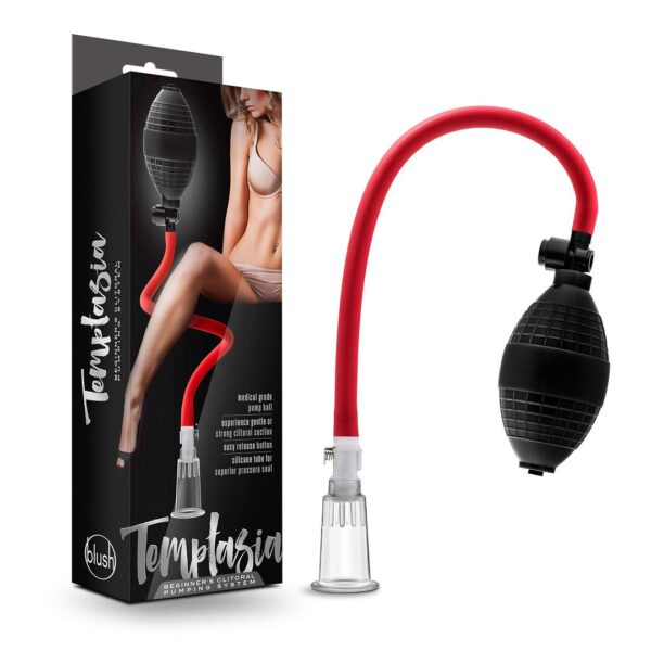 Blush Temptasia Beginner's Clitoral Pumping System - Black