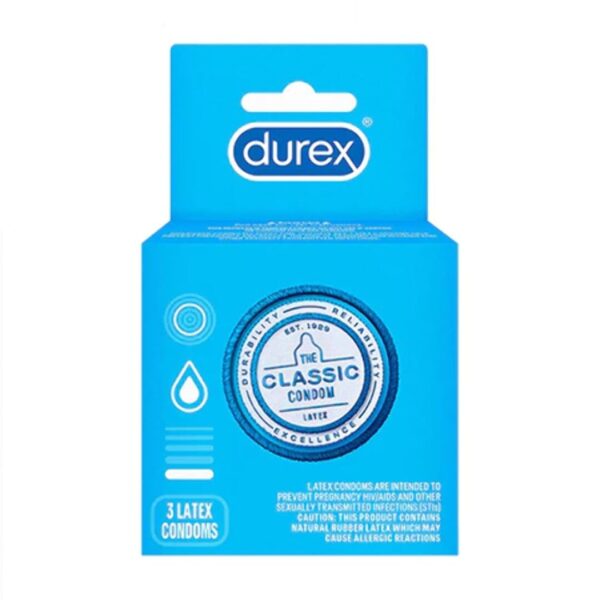 Durex Classic - Box of 3