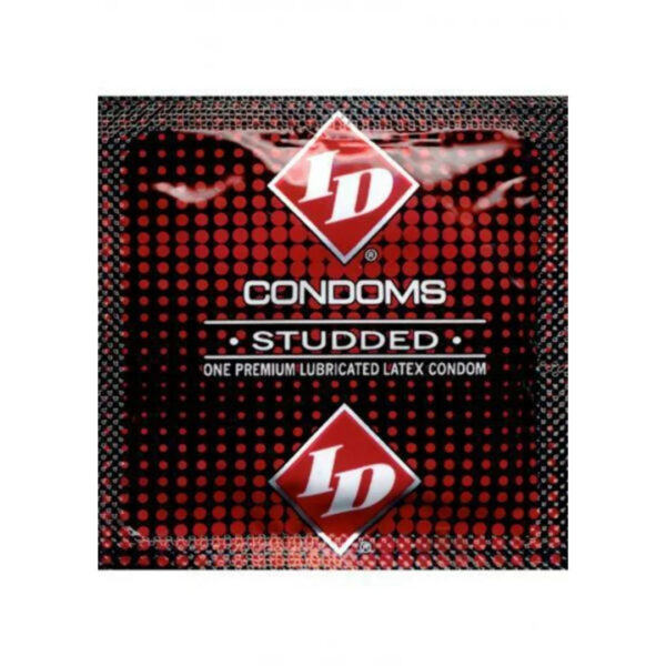 ID Studded Condoms Fishbowl - Bowl of 144