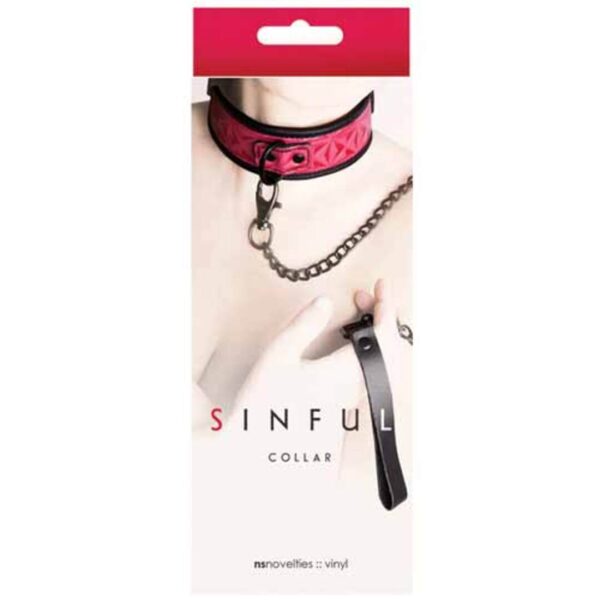 Sinful Collar - Pink