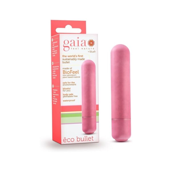 Blush Gaia Eco Rechargeable Bullet - Coral